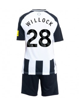 Billige Newcastle United Joe Willock #28 Hjemmedraktsett Barn 2024-25 Kortermet (+ Korte bukser)